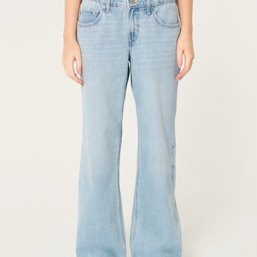 Hollister Light Blue Flare Jeans